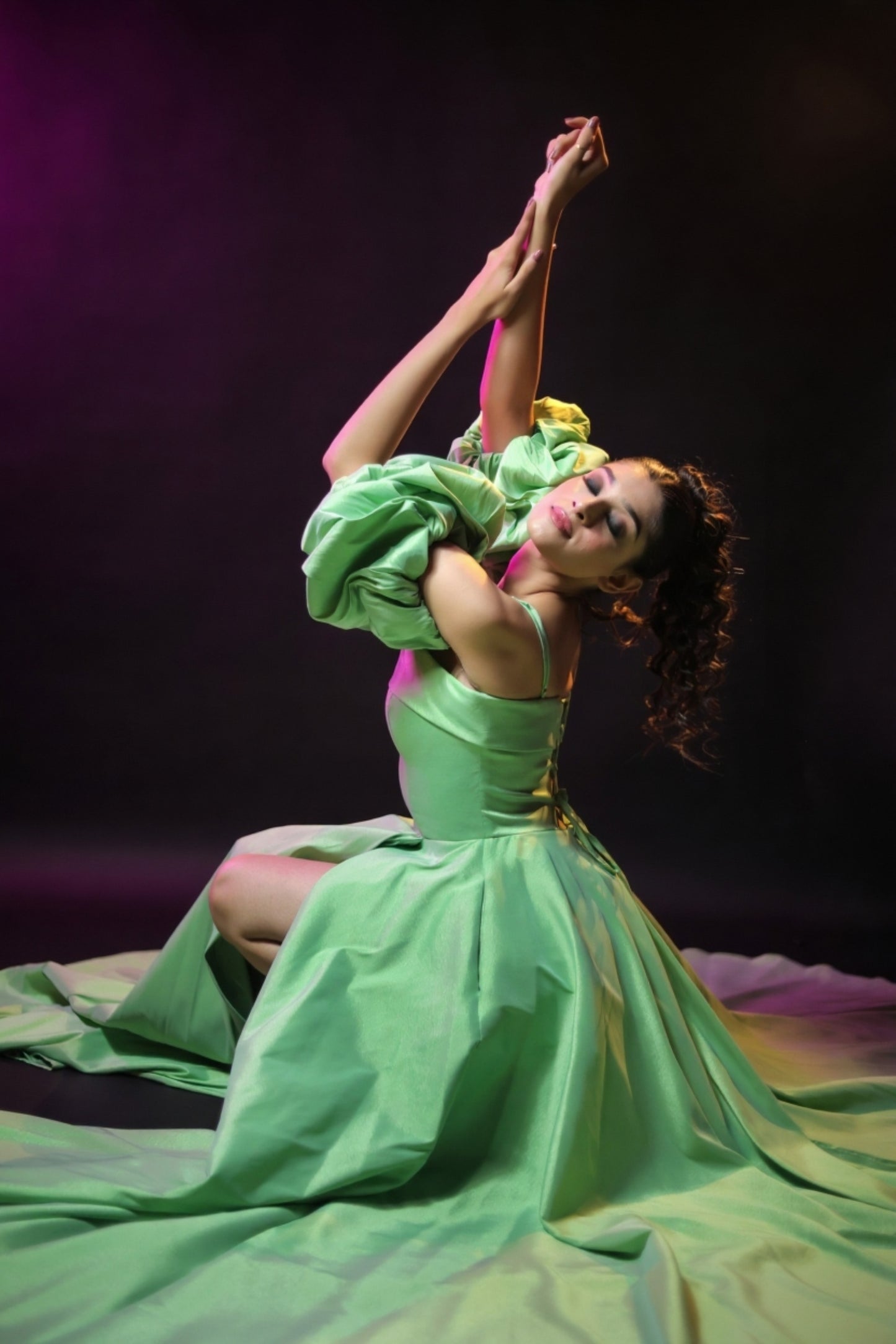 Celestial Mint gown