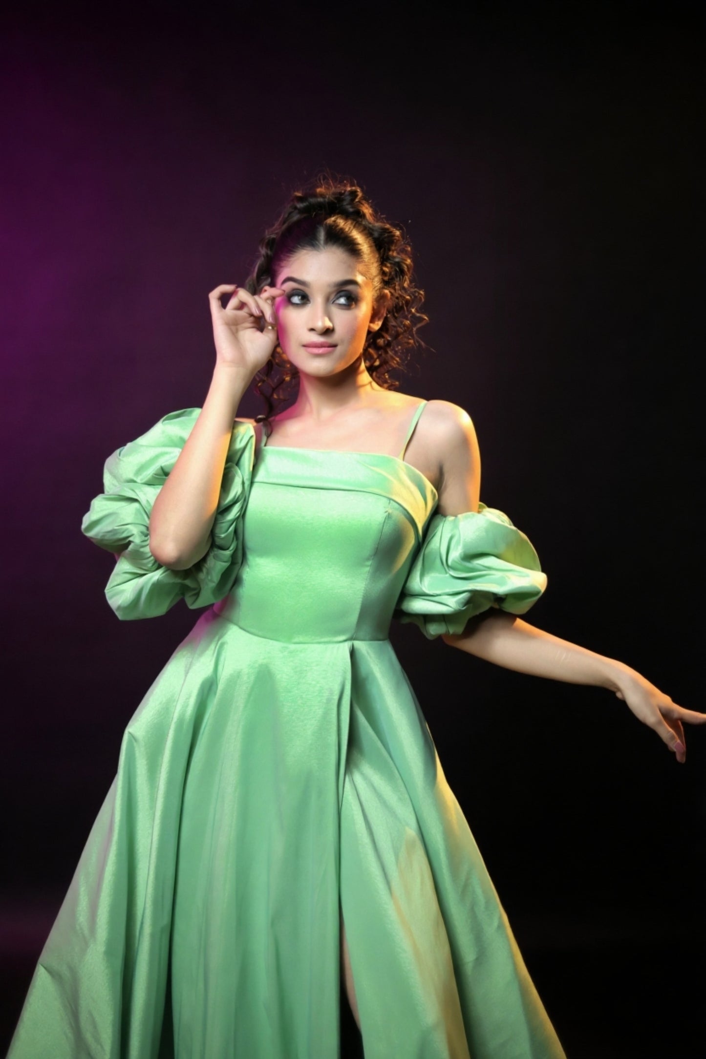 Celestial Mint gown