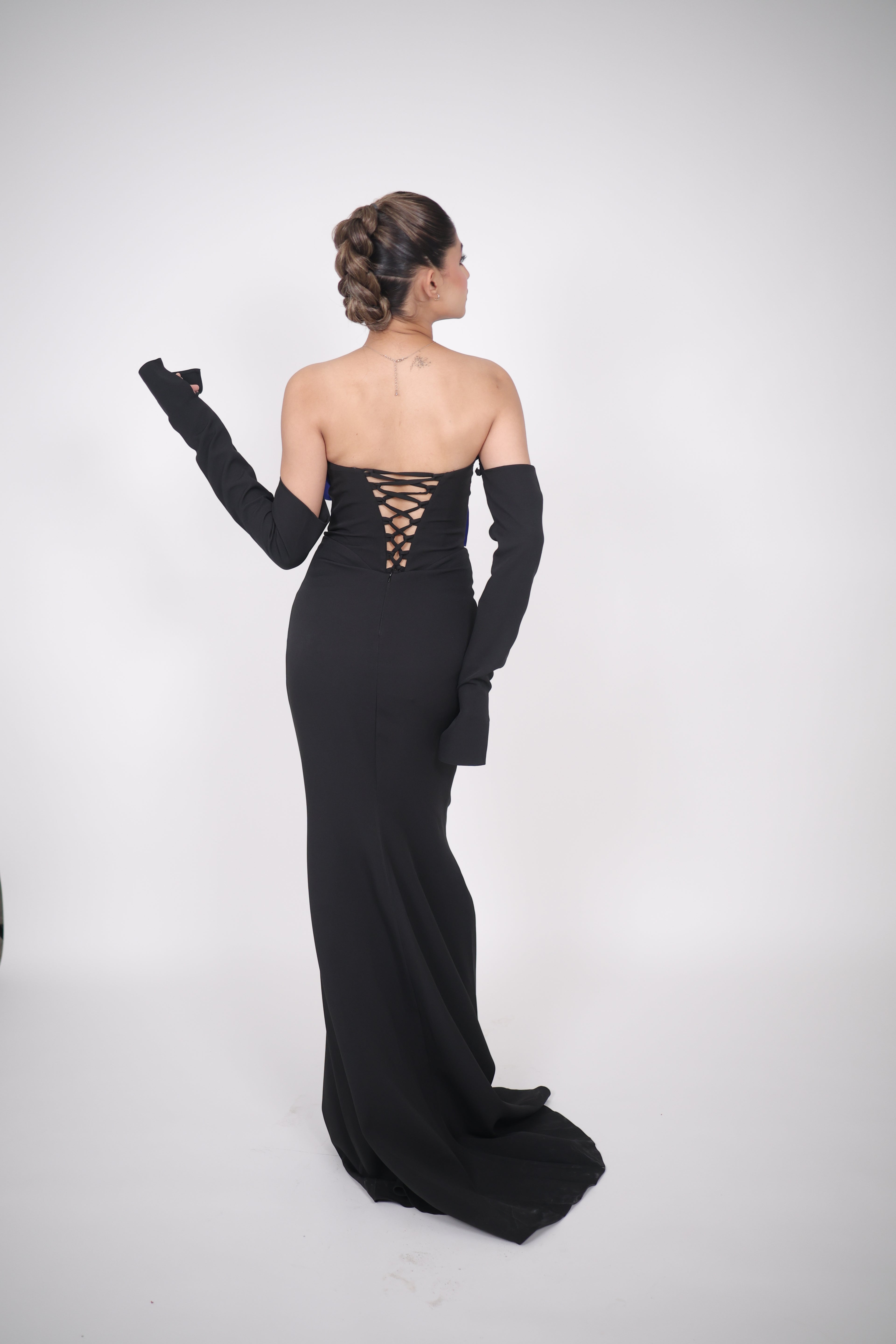 Off Shoulder Maxi Mermaid Gown