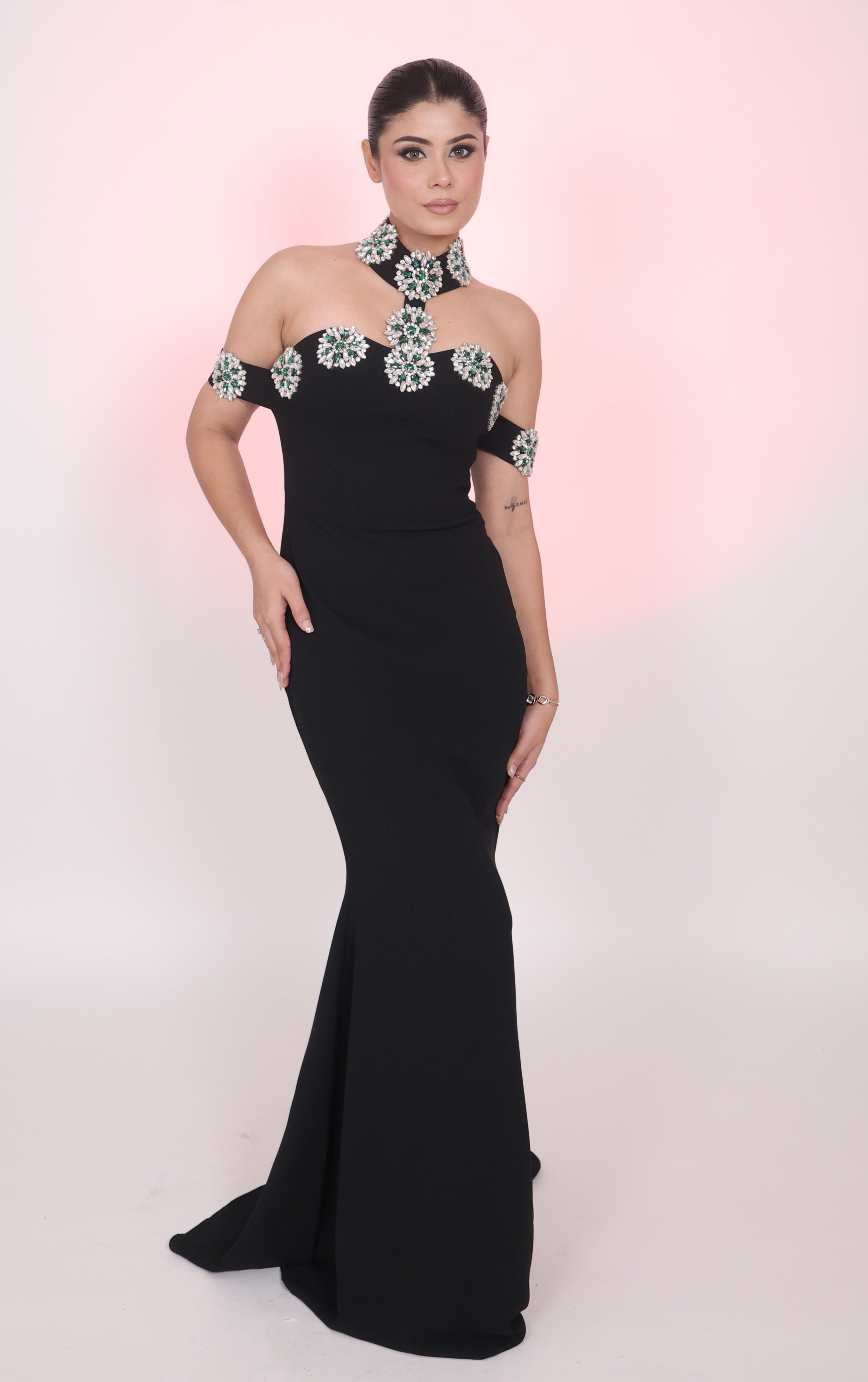 Radiance embellished gown
