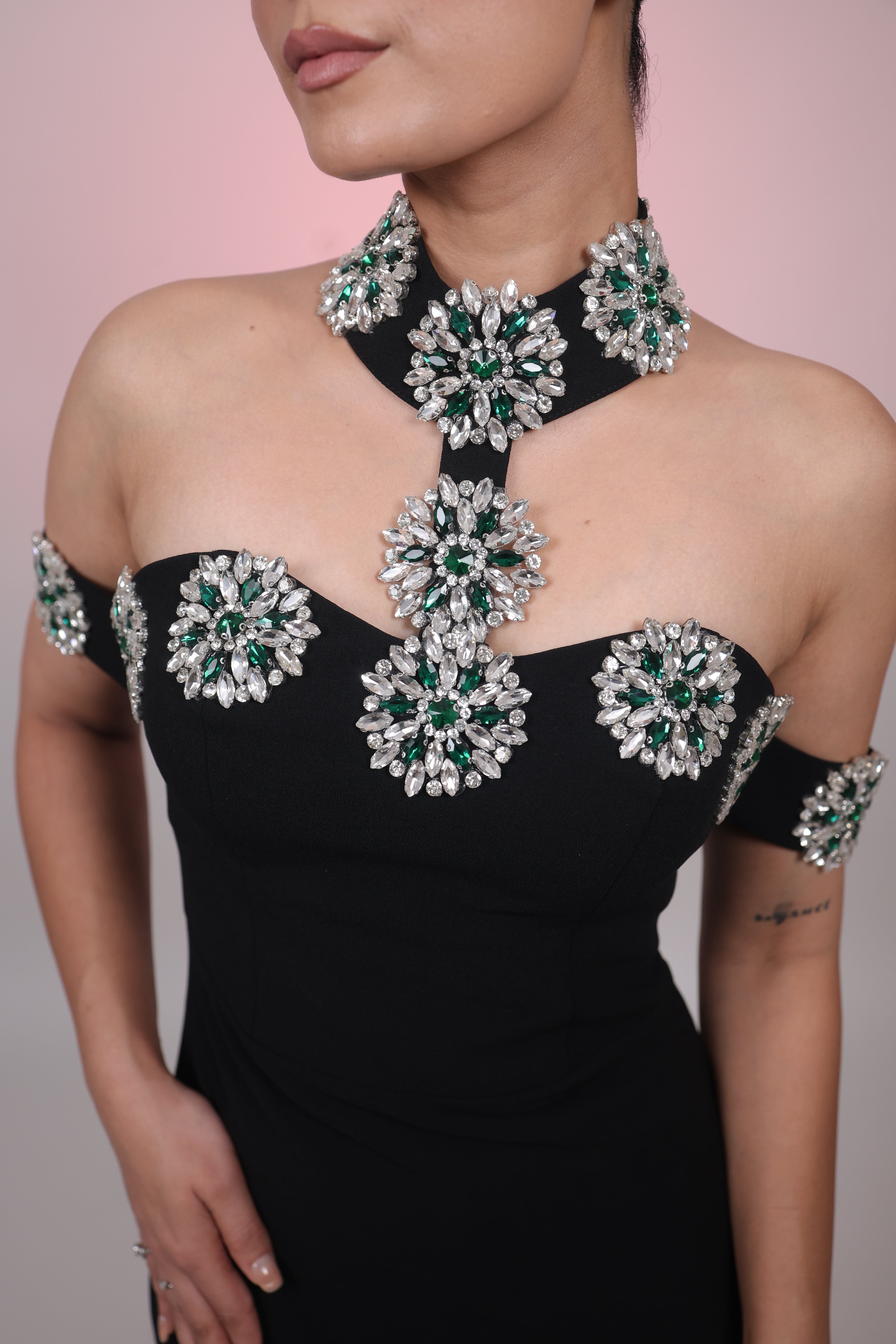 Radiance embellished gown