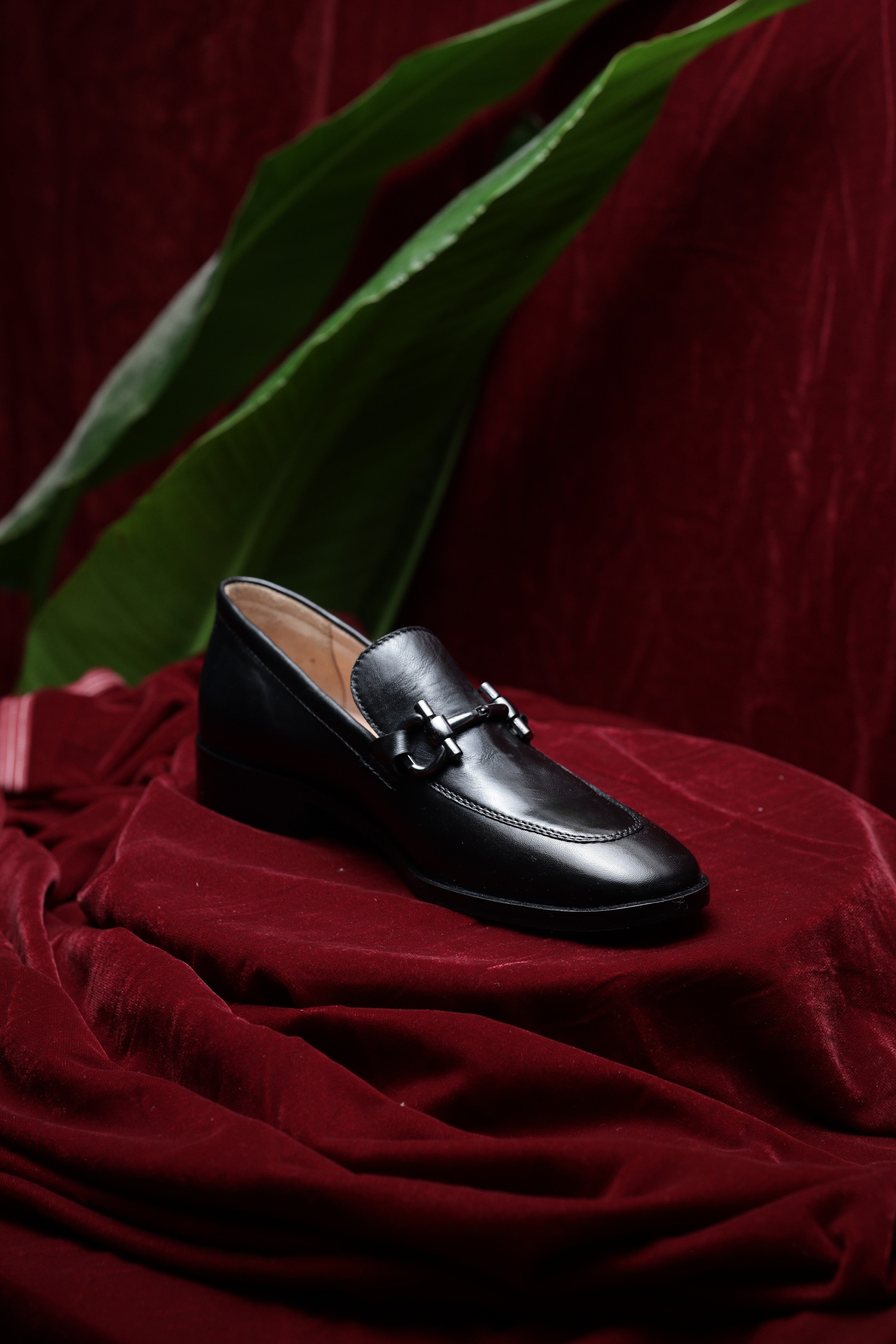 The Classic Black Bit Loafers
