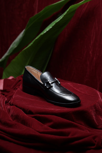 The Classic Black Bit Loafers