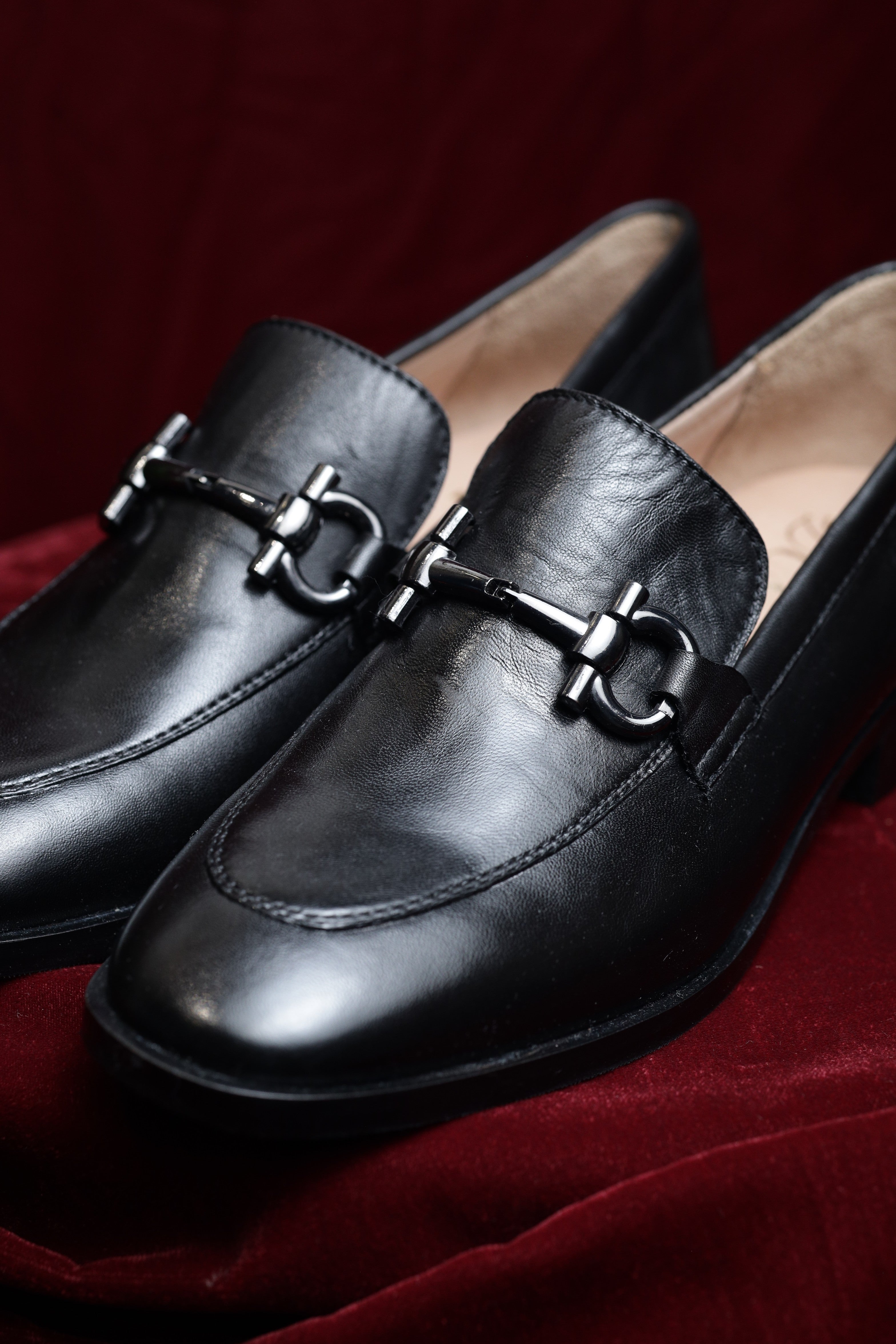 The Classic Black Bit Loafers