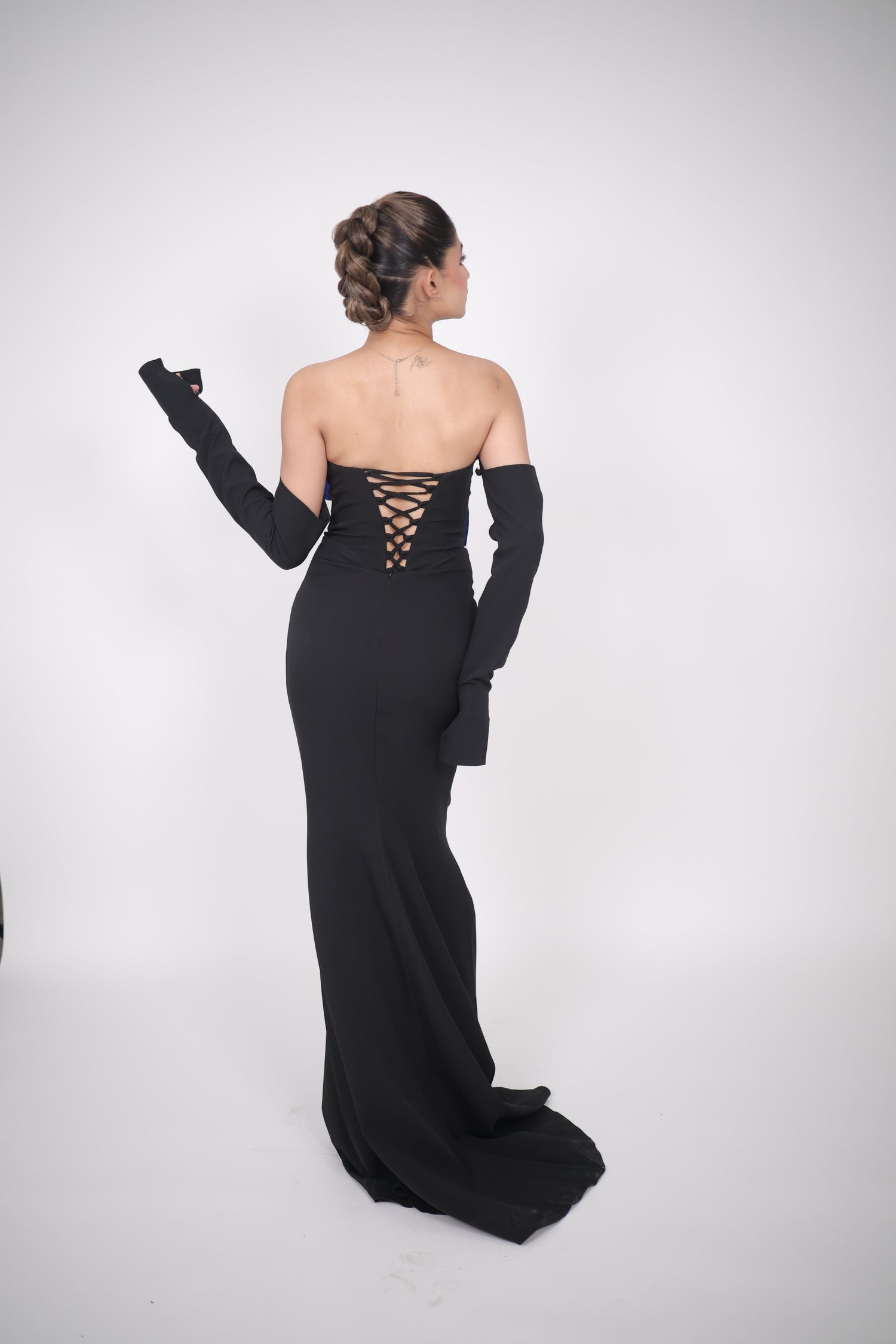 Off Shoulder Maxi Mermaid Gown