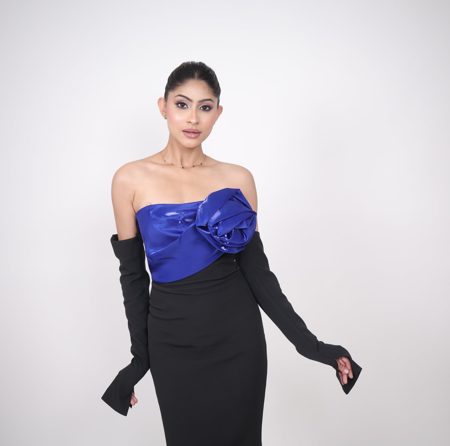 Off Shoulder Maxi Mermaid Gown