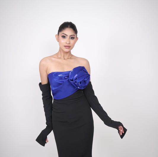Off Shoulder Maxi Mermaid Gown