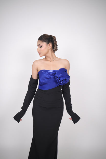 Off Shoulder Maxi Mermaid Gown