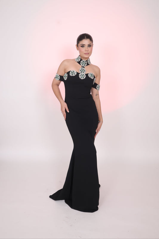 Radiance embellished gown