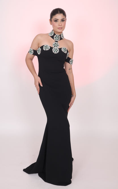 Radiance embellished gown