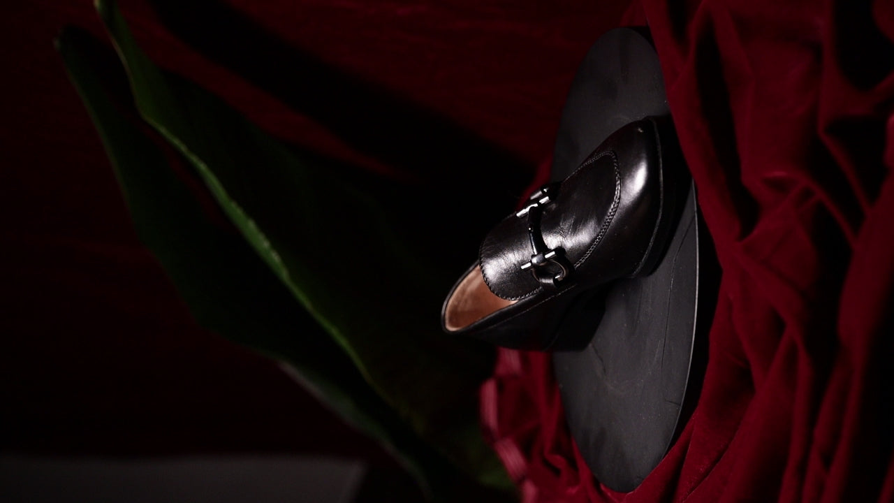 The Classic Black Bit Loafers